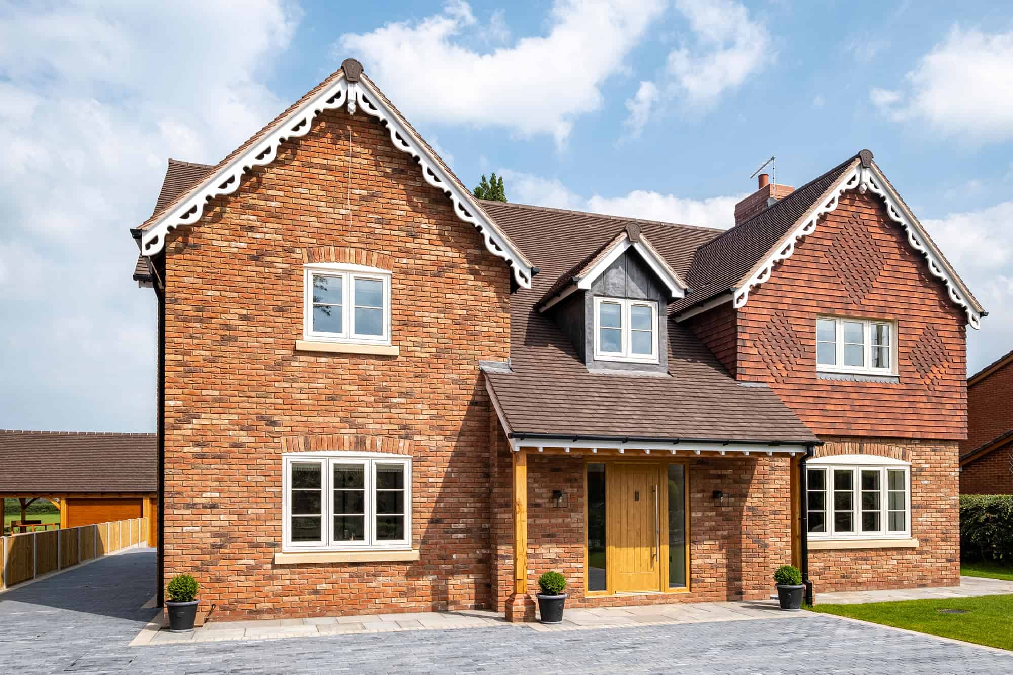 Double fronted new build home Hampshire